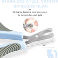 thumbnail image 3 of Hongchun 1 PC Cat Nail Clipper Trimmer - Pet Clippers Claw Trimmer Grooming Tool for Kitten Small Dog Bunny Rabbit Bird, Small Animals, Blue, 3 of 5