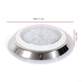 thumbnail image 7 of Wildnix Pool Lights, 7 Colors, 12 Modes, Stainless Steel & PC, 54W LED, IP68 Waterproof, Remote Control for Pool and Party Lighting, 7 of 7