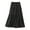 Black, variant on Jinhomg Women's Boho Skirts Casual Striped Print A Line Maxi Skirt Lightweight Breathable Cotton Linen Elastic Waist Flowy Skirts Comfort Daily Wear Black XXL
