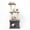 Dark Gray, variant on Cat Tree with Condo and Sisal Post, Multi-Level Cat Tower with Top Perchs, Cratching Post for Indoor Cats, Gray