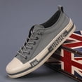 thumbnail image 2 of Chaussures en Toile Décontractées et Confortables pour Hommes, Polyvalentes, Automne, Basses, Chaussures en Toile pour Hommes, Style Coréen, à la Mode, à Agencement de Couleurs, Polyvalentes, 2 of 6