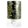 thumbnail image 4 of K-Cliffs Bronze Floral Plug-in Fragrance Warmer Diffuser for Scented Wax Cubes & Essential Oils, 4 of 8