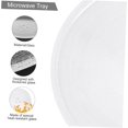 thumbnail image 4 of Generic Microwave Glass Turntable Plate Sturdy Heat Resistant Replacement for Oven Cooking Easy Installation, 4 of 8