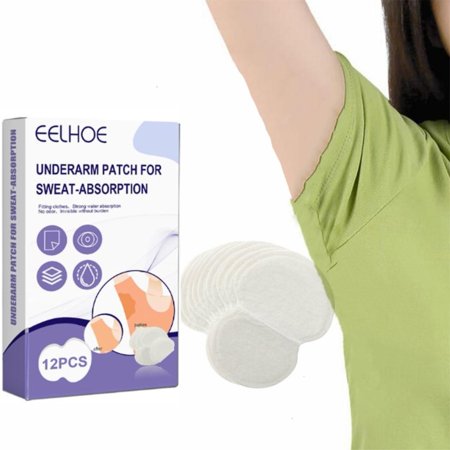 12x Sweat Pad Antiperspirant Underarm Armpit Guard Sheet Shield Fresh Single Use