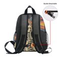 thumbnail image 5 of FORMRS School Backpack with Front Zippered Pocket 12" Student Travel Daypack, Black Skeleton, 5 of 6