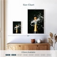 thumbnail image 4 of Elephant Stock Champagne Bottle Wall Art - Vertical Canvas Wall Art - Dining Room Wall Decor - Food And Drink Canvas - Black And Gold Decor - 8" x 12", 4 of 8