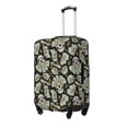thumbnail image 2 of Xecao Skull with Dollar print Elastic Luggage Cover, with double-sided print , is perfect for travel, business, and daily use, 2 of 9