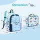 thumbnail image 5 of Set de mochilas mommore Kids con lonchera resistente al agua, 5 of 7