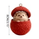 thumbnail image 3 of Serie de colgantes de animales adorables, adornos navideños, bolas de punto navideñas, adornos acrílicos, adorables amigos del bosque con patrones Fair-Isle, decoración colgante, decoraciones de jardí, 3 of 6