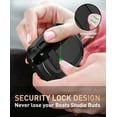 thumbnail image 4 of Beats Studio Buds/Studio Buds Plus Case 2021/2023, [Secure Lock] OTOPO Cool Beats Studio Buds+ Protective Case Cover Men Women with Keychain for New Beats Studio Ear buds + Case - Black, 4 of 6