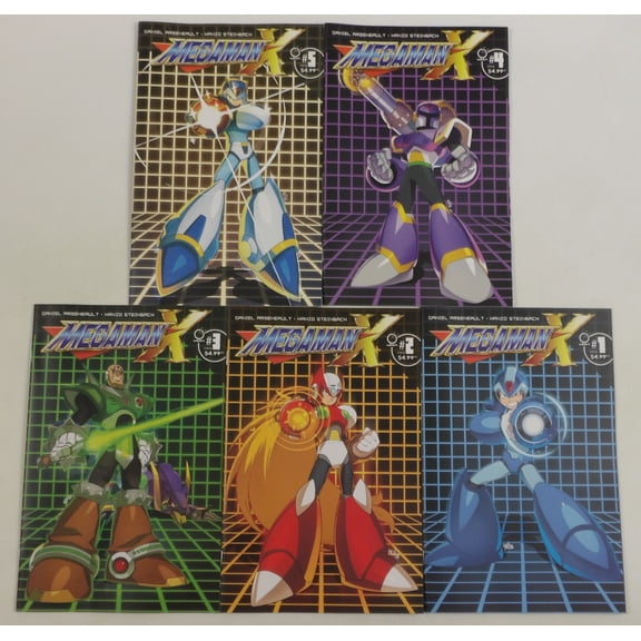 Collectible Mega Man X #1-5 complete series Megaman 2026 ; Udon Entertainment