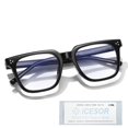 thumbnail image 1 of Gafas Blue Light Icesor Oversized Square para mujer/hombre, 1 of 5