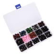 thumbnail image 1 of MasteelfCA 560pcs Handmade DIY Plush Doll Plastic Nose Black Eyes Doll Accessories for Crafts Making, 1 of 7