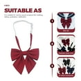 thumbnail image 3 of Shisuyan Nœud Papillon Rouge Foncé 1 Paquet 5.1 X 4.7 X 0.4 Po, 3 of 8