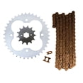 thumbnail image 1 of Factory Spec, Natural 520x88 Drive Chain & 14/38 Sprockets compatible with 1993-2009 Honda TRX300EX & TRX300X, 1 of 1