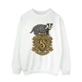 thumbnail image 1 of Harry Potter Womens Hufflepuff Sketch Crest Sweatshirt, 1 of 3