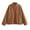 Brown coat for women, variant on Usmixi 2023 Fleece Jacket for Women Winter Womens Sweater Coat Casual Solid Stand Neck Long Sleeve Oversized Plush Jacket Ladies Pocket Open Front Button Loose Fuzzy Outerwear Weekly