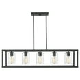 thumbnail image 5 of NHR3538OZ Quoizel Lighting New Harbor - 5 Light Linear Chandelier, 5 of 8