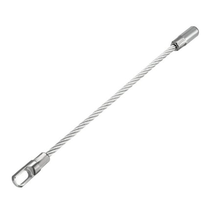 Fish Tape Puller 155mm/6inch Flexible Fish Tape Replacement Leader Wire Cable Puller for 6.5mm Fish Tape Wire Threader ()