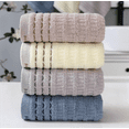 thumbnail image 6 of Soft Linen Luxury 4 Piece Towel Set, 100% Cotton Turkish Towels for Bathroom, Towel Sets4, 6 of 6