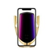 thumbnail image 1 of axGear Wireless Car Charger Holder Mount Luxury Auto-Clamping Qi Fast Charging Sensor, 1 of 6