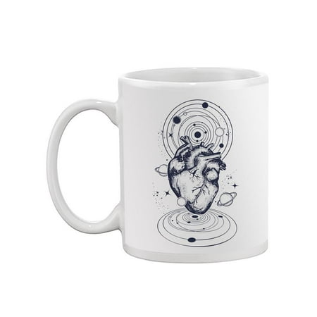 

A Heart In Space Mug -Image by Shutterstock