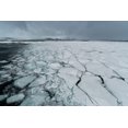 thumbnail image 2 of Pitamitz, Sergio 24x17 Gold Ornate Wood Framed with Double Matting Museum Art Print Titled - Murchison Bay-Murchisonfjorden-Nordaustlandet-Svalbard Islands-Norway, 2 of 4