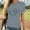 6# Gray my orders placed, variant on Dyegold Heart Shirts For Women Summer Casual Cute Funny Graphic Tees Short Sleeve Crew Neck Loose Tops Basic Blouses Tunics