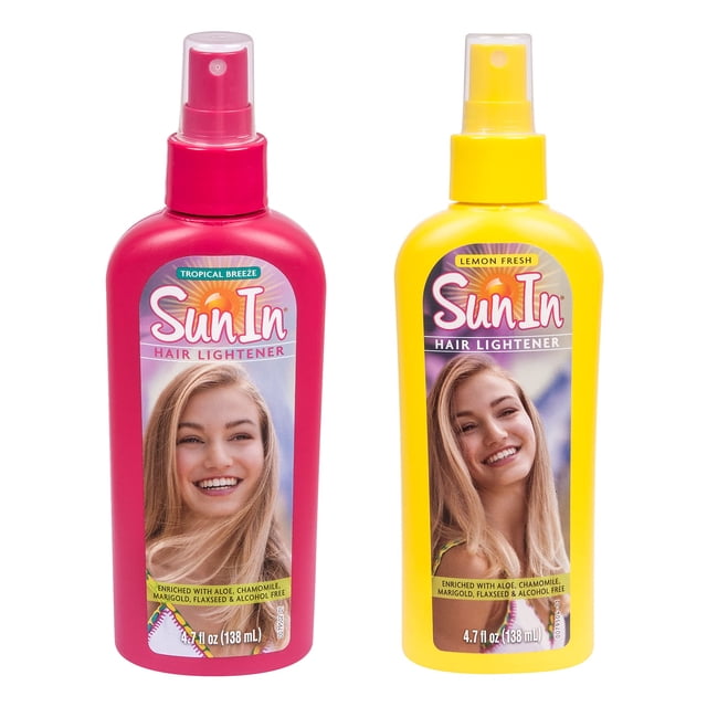 Aclarador de cabello Sun-In Tropical Breeze y Lemon Fresh Combo 138 ml para mujer