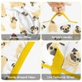 thumbnail image 6 of Cute Cartoon Pug Toddler Nap Mats for Kids Preschool,50"x20" Sleeping Mat Bag or Kids,Toddler Sleeping Bag,Toddler Nap Mat or Daycare, 6 of 6