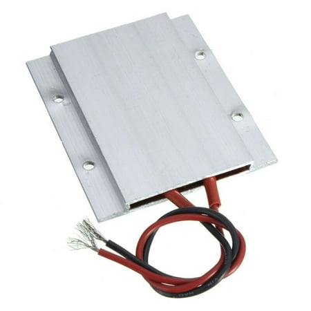 

12V 60W 180C Aluminum Ptc Heating Element Thermostat Heater Plate 77 X 62 X 6Mm