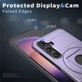 thumbnail image 3 of for Samsung Galaxy S24 Plus Hybrid Case, Compatible with MagSafe 360 Rotating Strong Magnetic Bracket Shockproof Drop Protective Ultra Slim Phone Case for Samsung Galaxy S24 Plus, Purple, 3 of 6