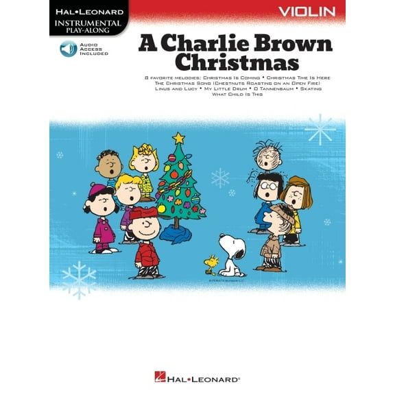 A Charlie Brown Christmas - Instrumental Play-Along: Violin Book with Online Audio