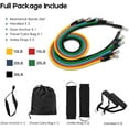 thumbnail image 4 of Multi Function Tension Rope Resistance Fitness Foam Handle Metal Safety Buckle, 4 of 7