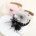 thumbnail image 5 of Beading Flapper Fascinator 1920s Prom Dancer Headpiece for Special Event Wedding Engagement Night Headwear Hair Styling, 5 of 8
