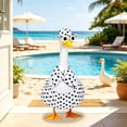 thumbnail image 6 of Nkmbld Bikini Porch Goose Decor, Cute Goose Clothes for 23" Lawn Statue, Farmhouse Big White Gooses Sculpture Decoration for Garden Lawn Yard and Patio, 6 of 7