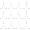 thumbnail image 1 of czcpp-12pcs V, Brush Plastic Pole for Brushes Skimmers Leaf Rakes (White), 1 of 4