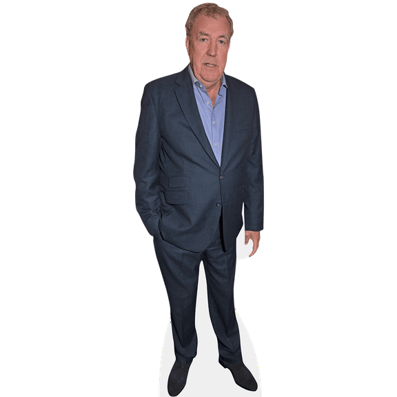 Jeremy Clarkson (Blue Suit) Mini Cardboard Cutout Standee