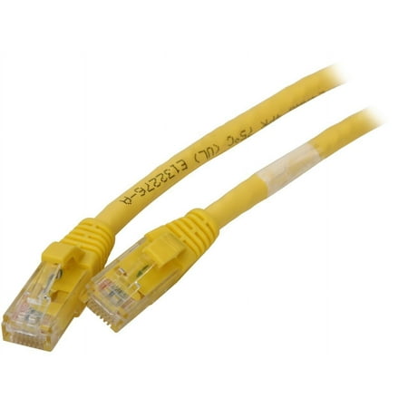 UPC: 0757120040132 | C2G 04013 Cat6 Cable – Snagless Unshielded Ethernet Network Patch Cable  Yellow (15 Feet  4.57 Meters)