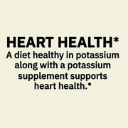 Spring Valley Potassium Dietary Supplement Caplets for Heart Health, 99 mg, 100 Count