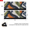 thumbnail image 5 of 2 Pack Universal Adjustable Appliance Handle Covers for Fridge Oven Dishwasher Kitchen Decor Navy Blue Abstract Pattern, 5 of 6