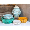 thumbnail image 4 of Dog Food/water Bowl - French White, 4 of 6