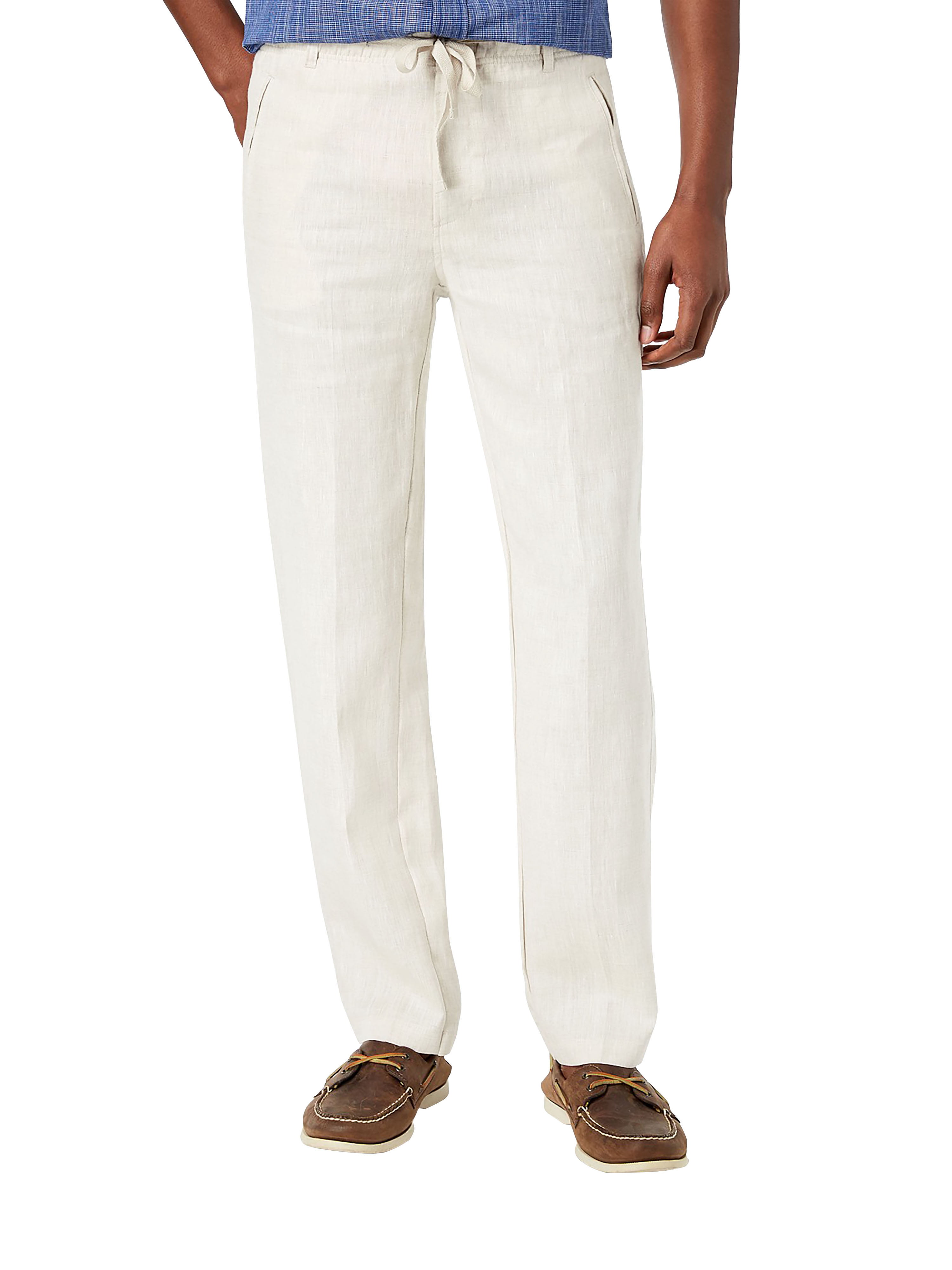 Ma Croix - Ma Croix Mens Premium Soft Linen Pants Wrinkle Resistant ...