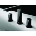 thumbnail image 3 of Riobel Pb08 Parabola 1.2 GPM Widespread Bathroom Faucet - Black, 3 of 3