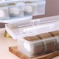 thumbnail image 2 of Caja de almacenamiento de bloques de corte de rollo de pastel, caja de almacenamiento de tarjetas comerciales, caja de almacenamiento de tarjetas de plástico, apta para tarjetas estándar, 1, 2 of 5
