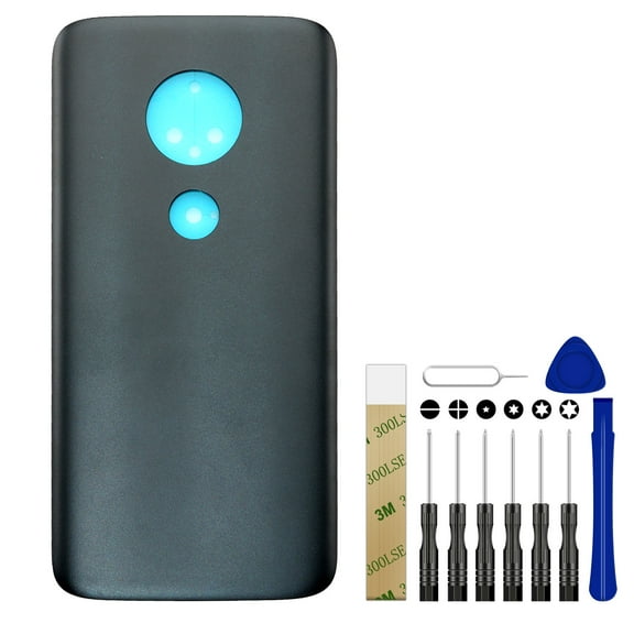 For Motorola Moto G7 Play XT1952-4 Replacement Back Battery Cover Rear Housing Door Tool