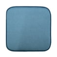 thumbnail image 2 of SAYFUT 16.1'' x 16.1'' Soft Comfort Sit Mat Indoor Outdoor Chair Seat Pads Cushion Pads For Garden Patio Home Kitchen Office Park, Blue/ Grey/ Wine Red/ Beige, 2 of 7