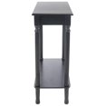thumbnail image 5 of Drevy Home Collection Tinsley Black Rectangular Bottom Shelf Console Table, 5 of 8