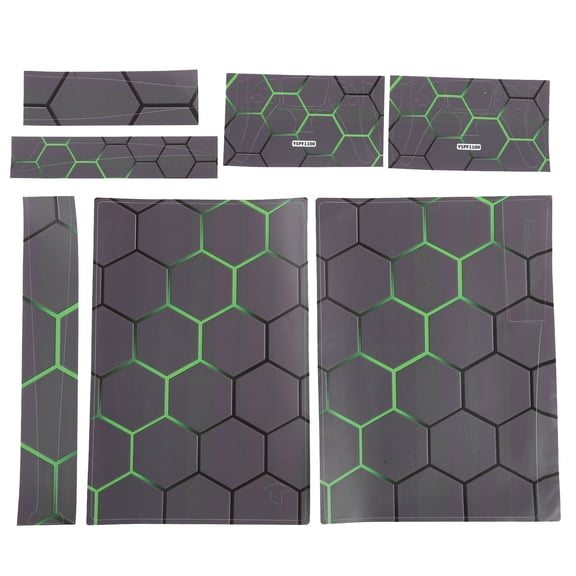 Geometric Design Controller Protective Sticker Game Console Skin Decoration Cover for PS5