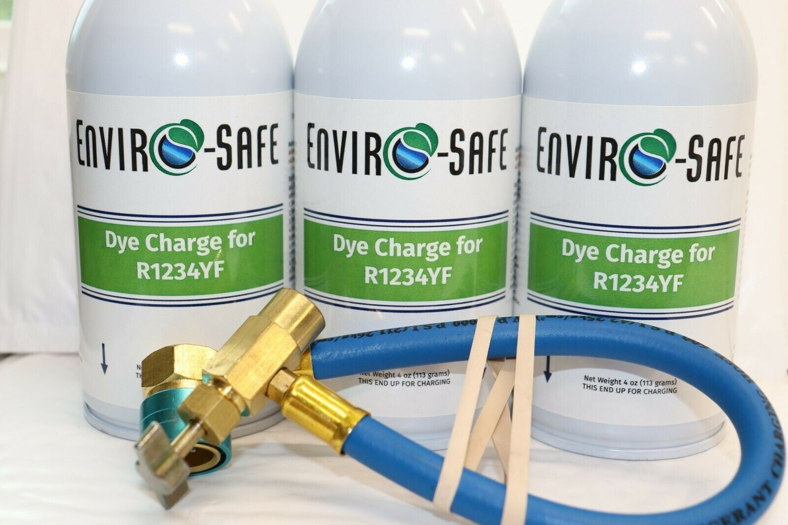 Dye Charge and Brass Charging Hose for Automotive R1234YF, R1234YF